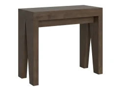 Consola|ITAMOBY Mesa consola extensível 90x40/300 cm Naxy Nogueira Natural escuro