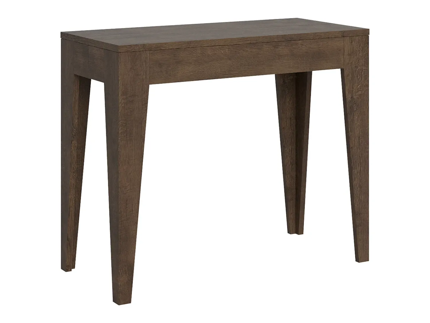 Consola|ITAMOBY Mesa consola extensível 90x42/302 cm Isotta Nogueira Natural escuro