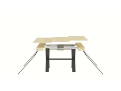 Outlet ITAMOBY Mesa consola extensível 90x40/300 cm Xenia Cachemira quadro Antracite Cinzento