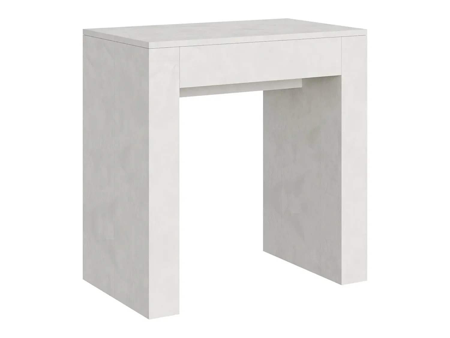 ITAMOBY Mesa consola extensível 78x47/299 cm Allin Espatulado extensões internas^ Consola