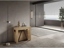 Consola*ITAMOBY Mesa consola extensível 90x42/302 cm Scicca Carvalho Natural Natural claro
