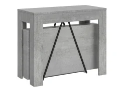 Consola|ITAMOBY Mesa consola extensível 90x42/302 cm Scicca Cimento Cinzento