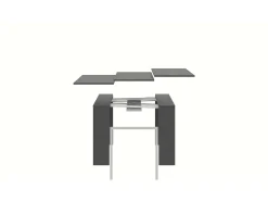 Consola*ITAMOBY Mesa consola extensível 90x42/302 cm Emy Espatulado Branco