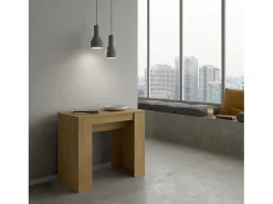 Consola*ITAMOBY Mesa consola extensível 90x48/204 cm Basic Small Carvalho Natural Castanho