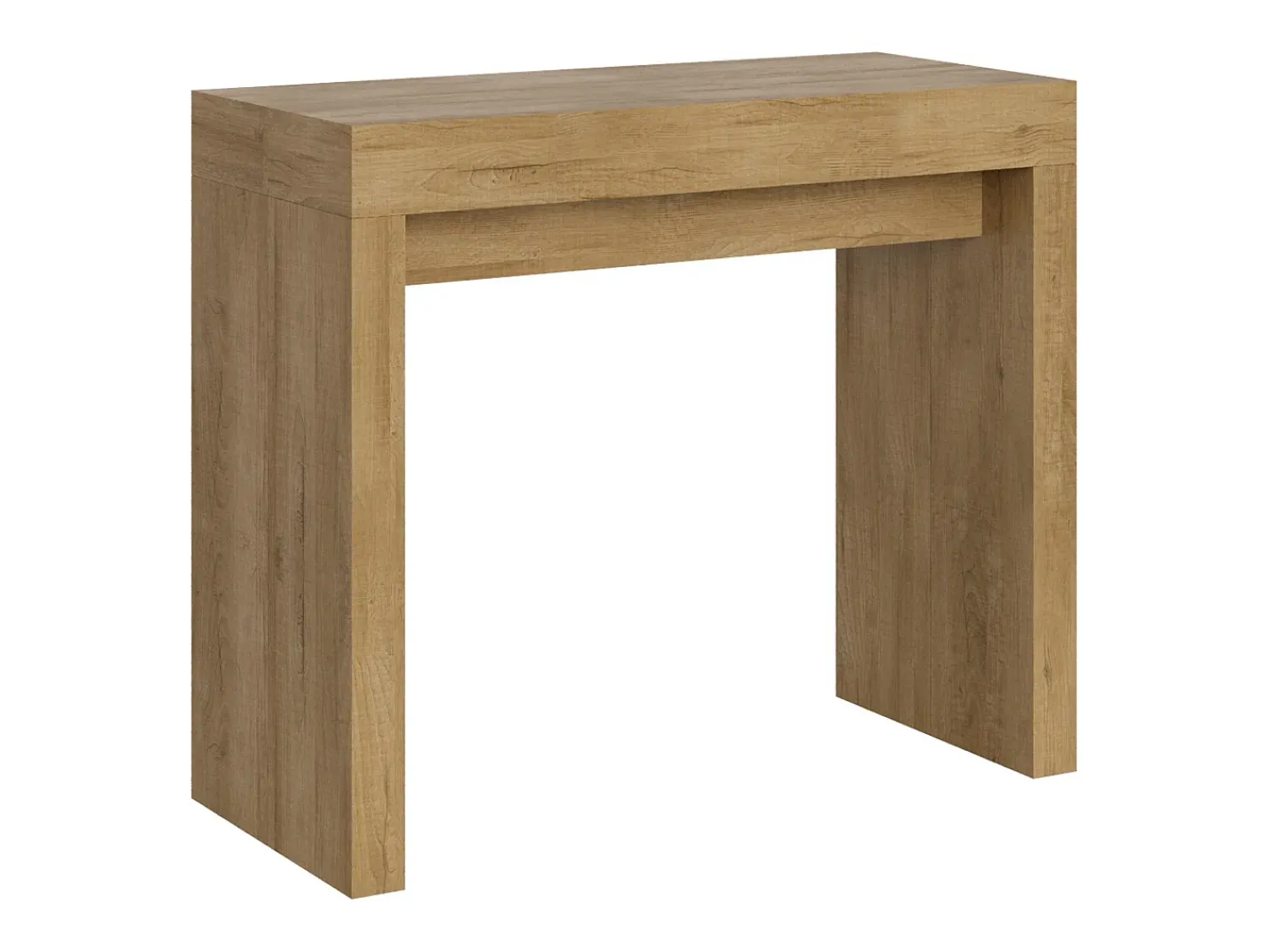Consola|ITAMOBY Mesa consola extensível 90x40/196 cm Roxell Small Carvalho Natural Natural claro