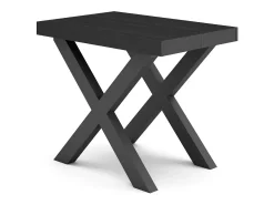 Skraut Home Mesa Consola Extensível, 262x90x73cm, Para 12 pessoas, Pés de madeira,^ Consola