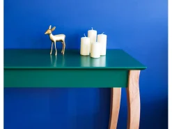 New Mesa Consola Pequena 65 x 35 cm Lillo Branca Branco