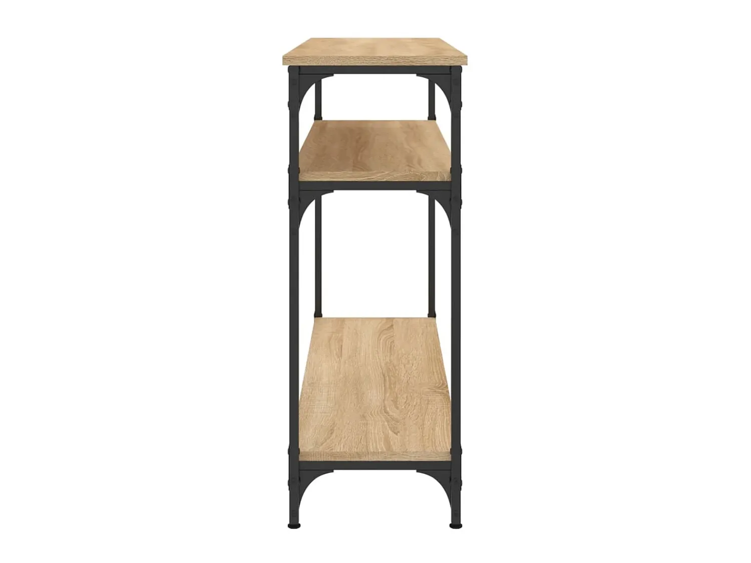 Discount Mesa consola 100x29x75 cm derivados de madeira carvalho sonoma PT243404 Castanho