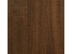 vidaxl Mesa consola 75x34,5x75 cm derivados madeira carvalho castanho^ Consola
