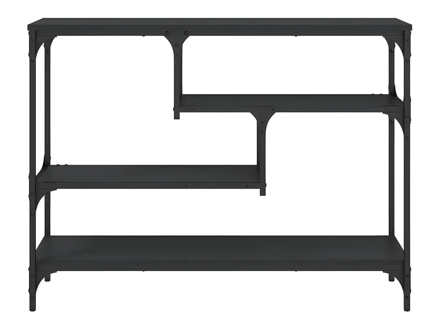 Mesa consola 100x30x75 cm derivados de madeira PT969996^ Consola
