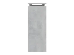 Consola* Mesa consola 102x30x80 cm derivados de madeira cimento PT853084 Cinzento