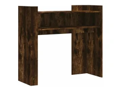 Mesa consola 100x35x90 cm derivados de madeira carvalho fumado PT881280^ Consola