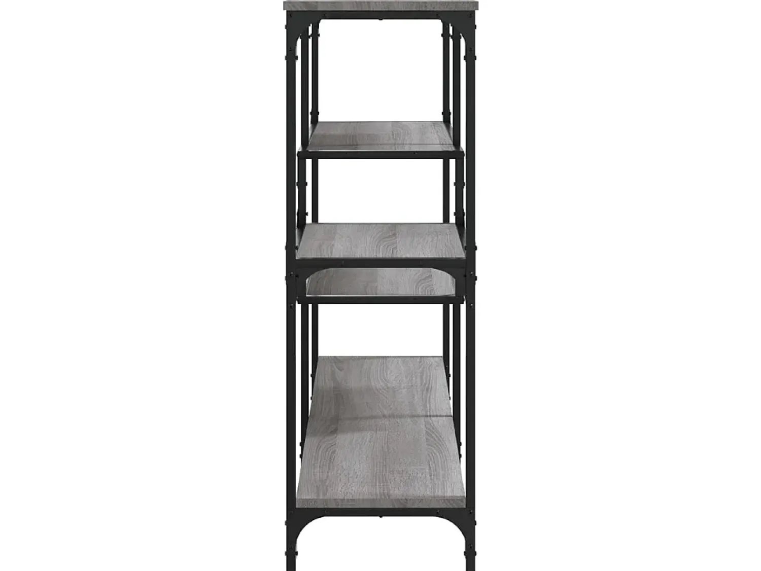 Clearance Mesa consola 103x32x95 cm derivados de madeira sonoma PT200259 Cinzento