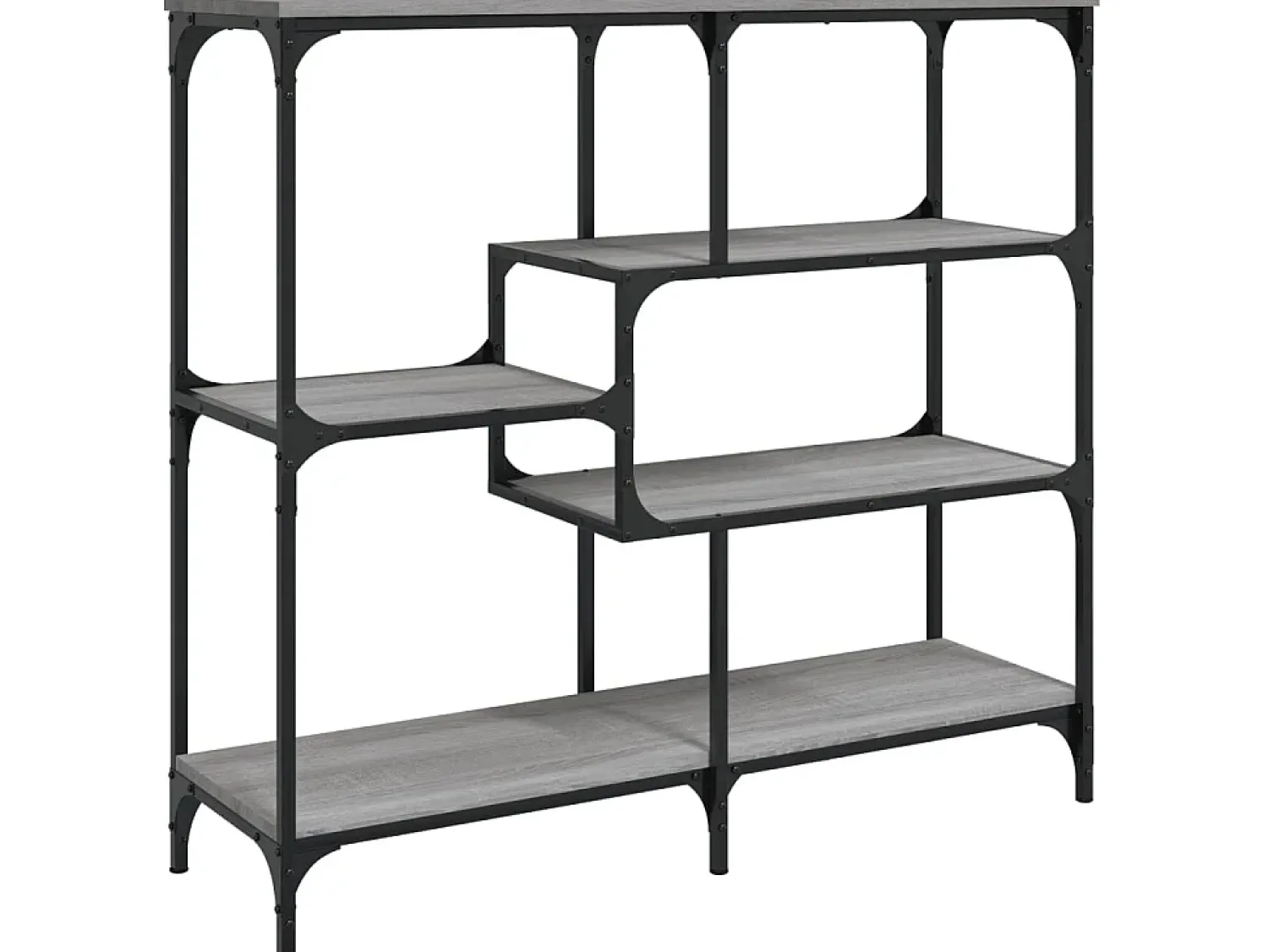 Clearance Mesa consola 103x32x95 cm derivados de madeira sonoma PT200259 Cinzento