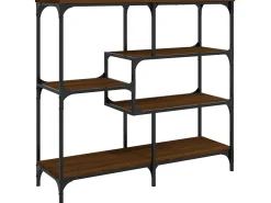 Mesa consola 103x32x95 cm derivados madeira carvalho PT682699^ Consola