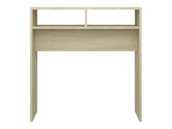 Sale vidaxl Mesa consola 78x30x80 cm derivados de madeira carvalho sonoma Natural claro