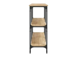 Mesa consola 200x29x75 cm derivados de madeira carvalho sonoma PT862823^ Consola