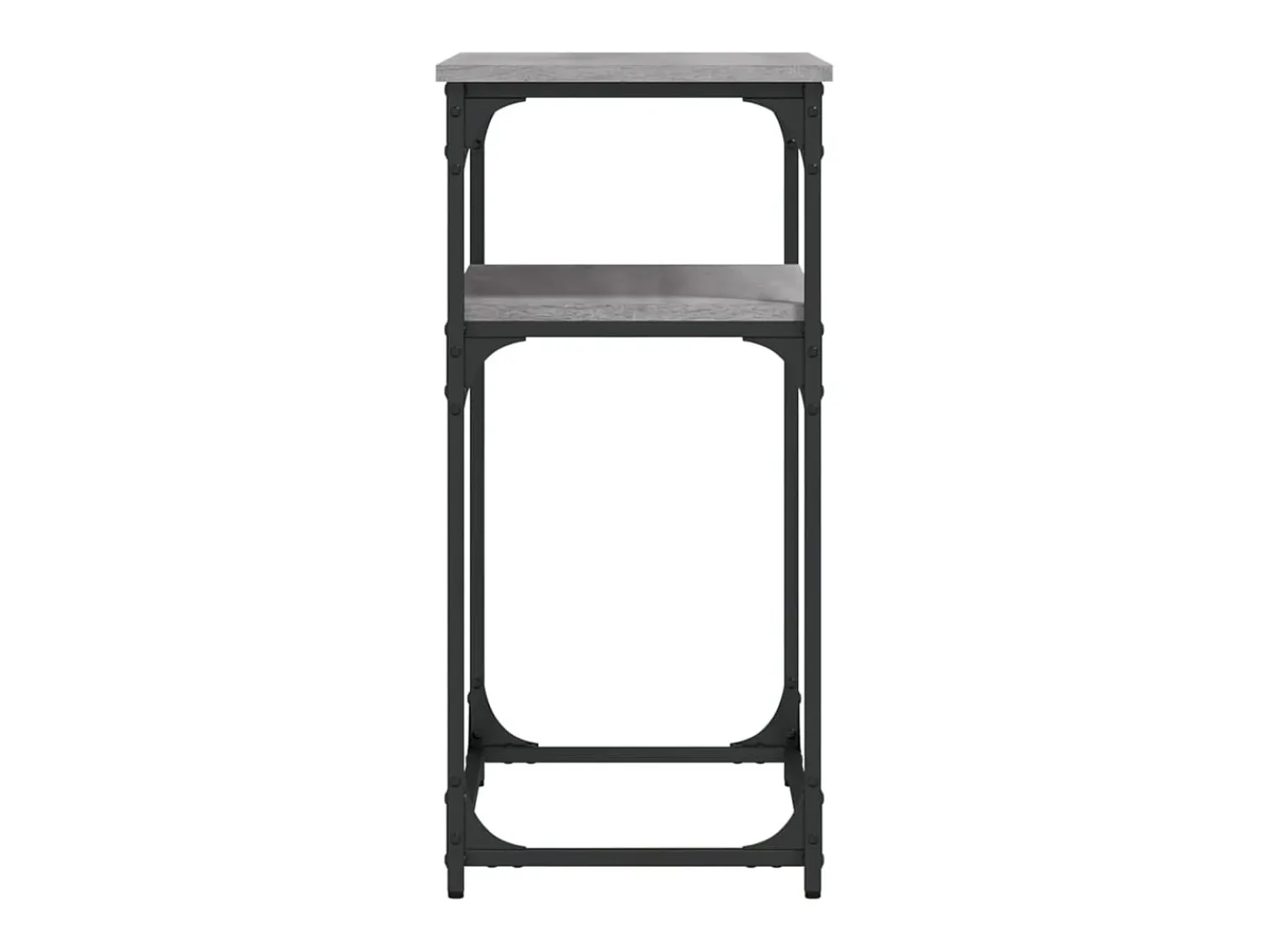 Best Mesa consola 75x35,5x75 cm derivados de madeira sonoma PT599946 Cinzento