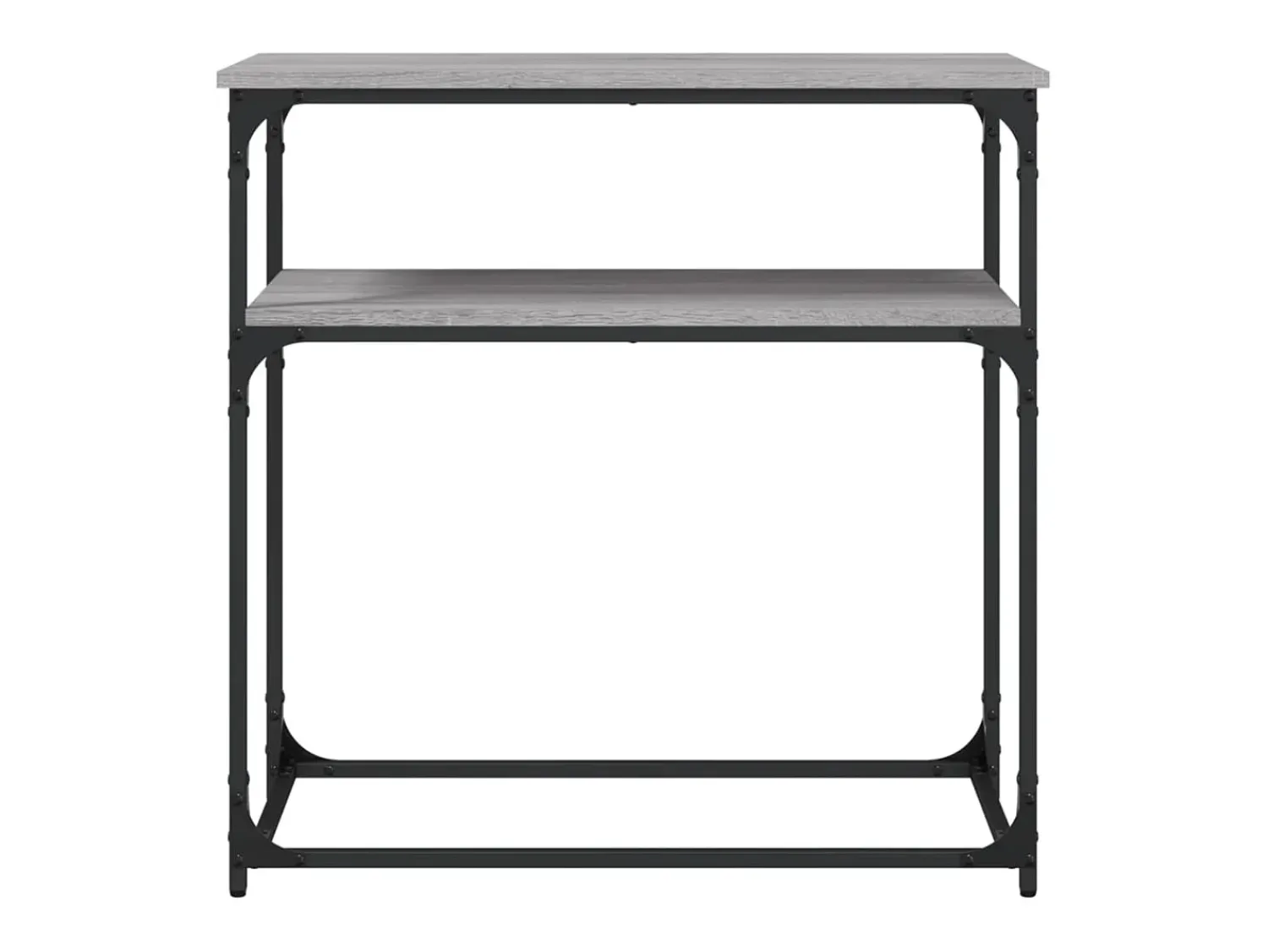 Best Mesa consola 75x35,5x75 cm derivados de madeira sonoma PT599946 Cinzento