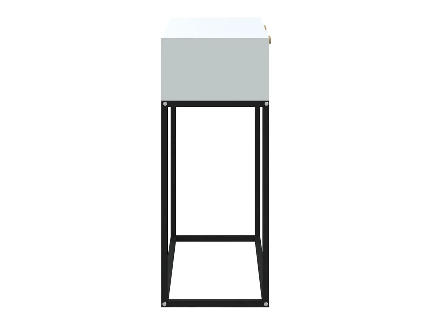 vidaxl Mesa consola 80x30x75 cm derivados de madeira e ferro^ Consola