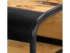 Clearance Mesa consola 118x30x75 cm madeira de mangueira maciça PT774467 Castanho