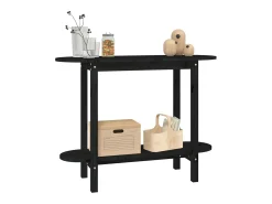 vidaxl Mesa consola 110x40x80 cm madeira de pinho maciça^ Mesa De Centro