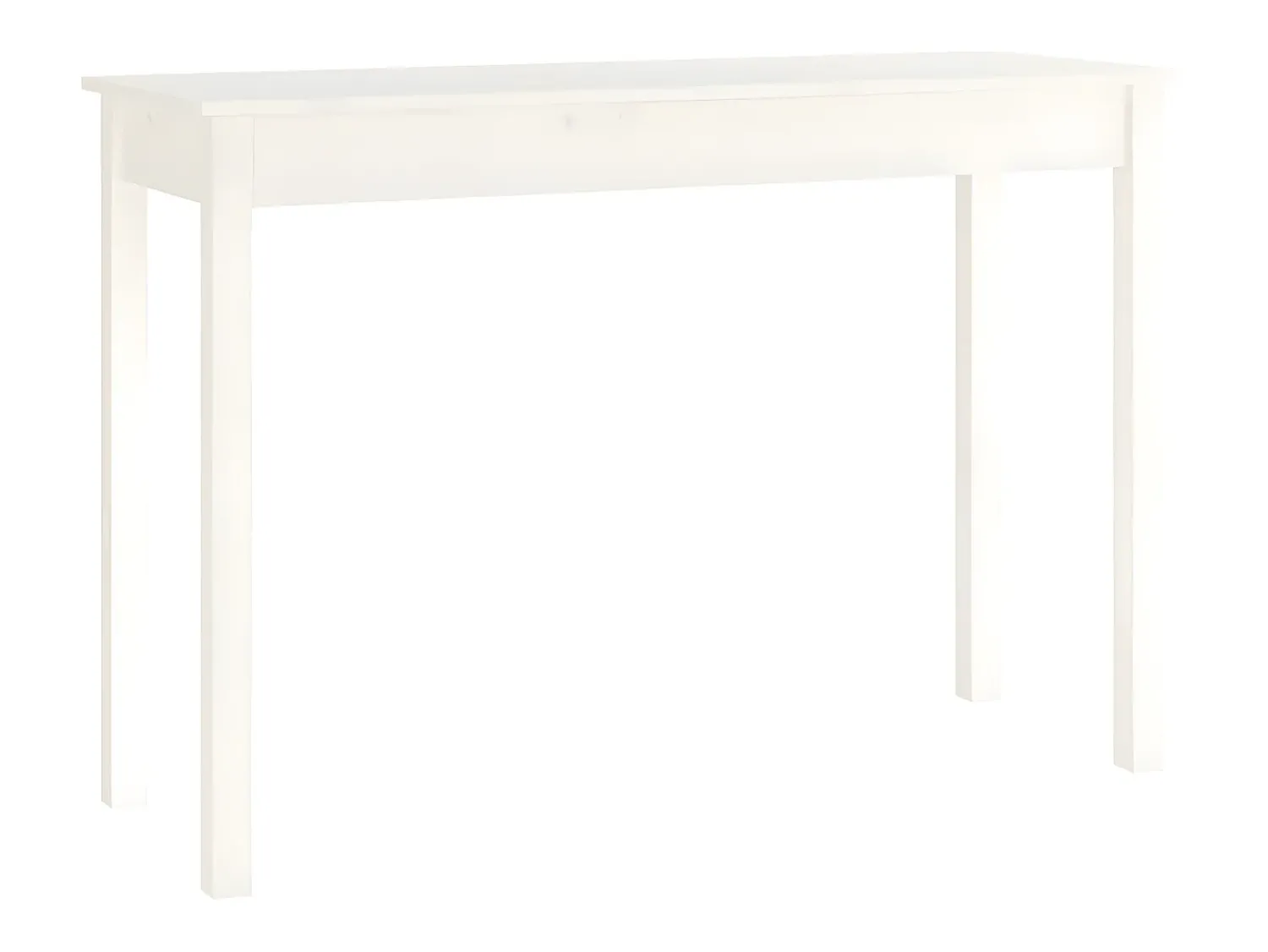 Mesa consola 110x40x75 cm madeira de pinho maciça PT779134^ Consola