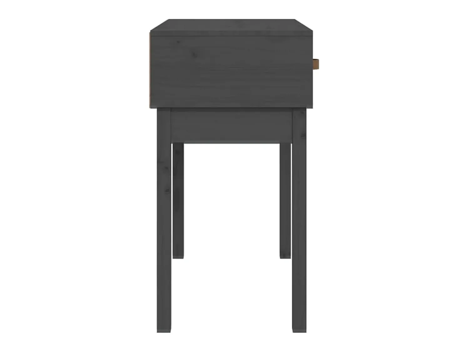 vidaxl Mesa consola 76,5x40x75 cm madeira de pinho maciça^ Consola