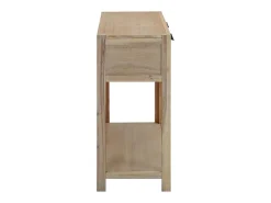 Mesa consola 82x33x73 cm madeira de acácia maciça PT134786^ Consola