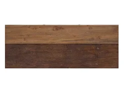Consola|vidaxl Mesa consola 80x35x80 cm mistura de madeiras recicladas Natural claro