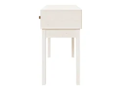 Sale Mesa consola 114x40x75 cm pinho maciço PT992396 Branco