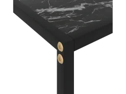 Mesa consola 80x35x75 cm vidro temperado PT326230^ Consola