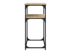 Mesa consola 100x35,5x75cm derivados de madeira carvalho sonoma PT132112^ Consola