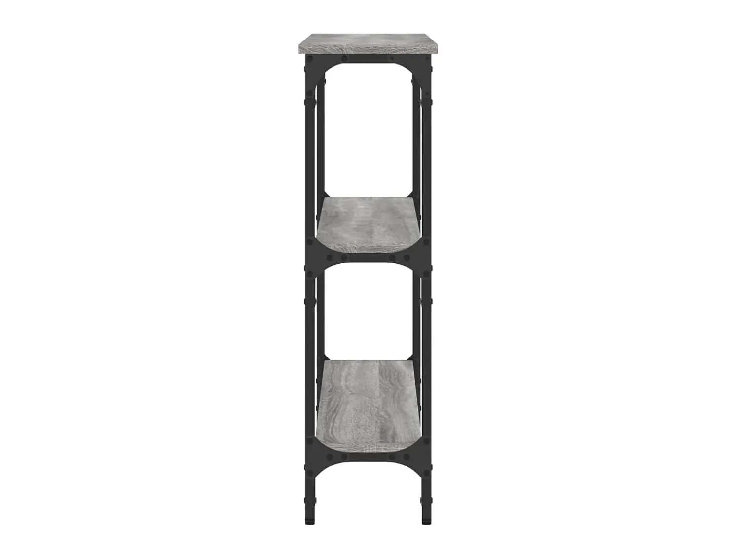 Sale Mesa consola 100x22,5x75cm derivados de madeira sonoma PT893361 Cinzento
