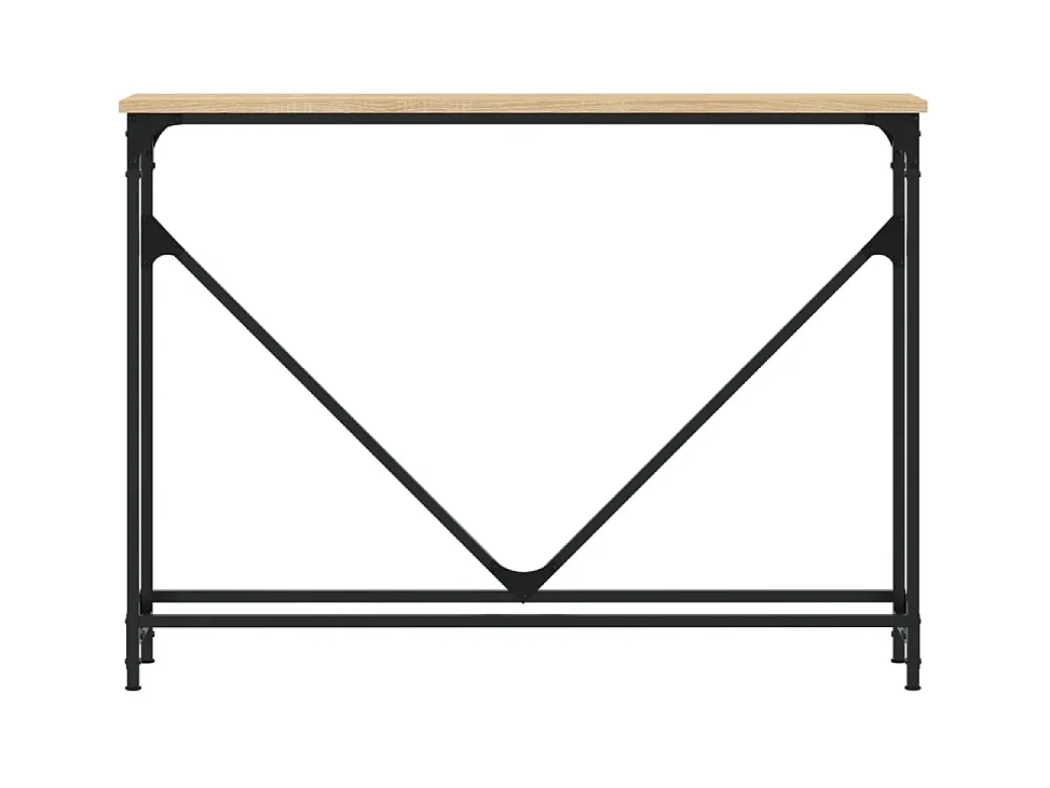 Hot Mesa consola 102x22,5x75cm derivados de madeira carvalho sonoma PT725673 Castanho