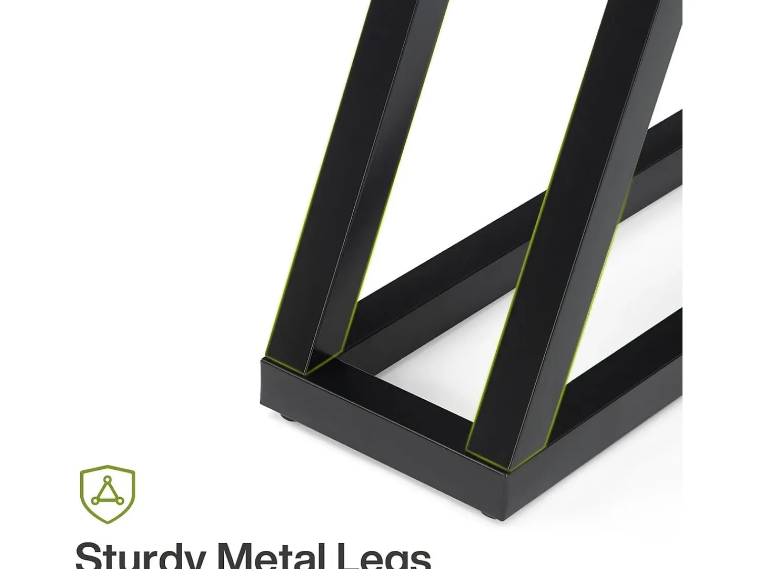Best Tribesigns Mesa Console Estreita de 160 cm, Mesa para Sofá Longa para Trás do Sofá para Entrada, Corredor, Sala de Estar, Preta Preto
