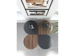 Herdasa Mesa de apoio - A62cm x L46cm x P55cm -Trébol^ Mesa De Apoio