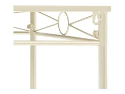 Mesa De Apoio|vidaxl Mesa de apoio estilo vintage metal 87x34x73 cm Dourado