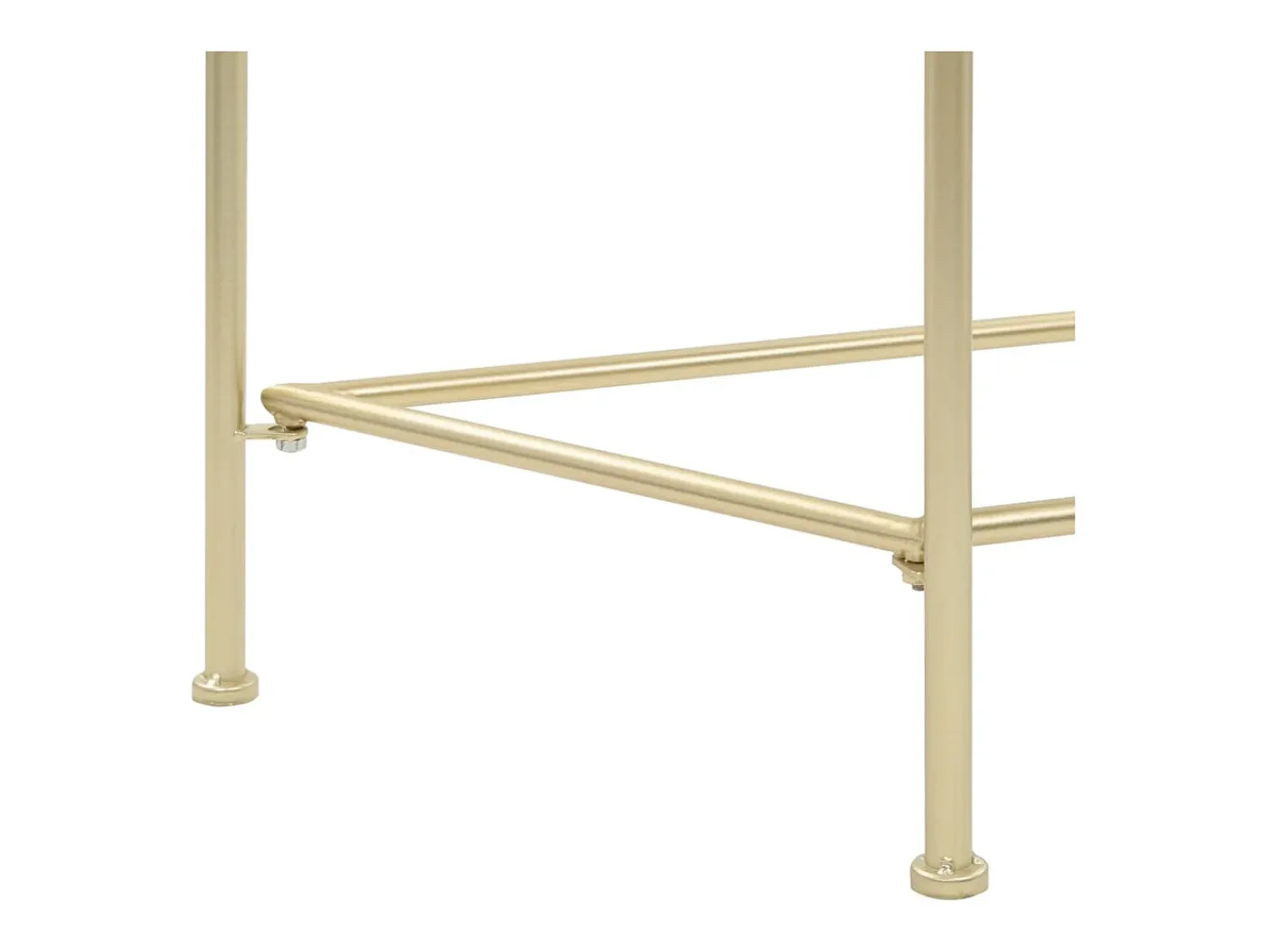 Mesa De Apoio|vidaxl Mesa de apoio estilo vintage metal 87x34x73 cm Dourado