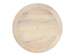 Discount Mesa de apoio Ø50x55 cm madeira de mangueira maciça PT971026 Castanho