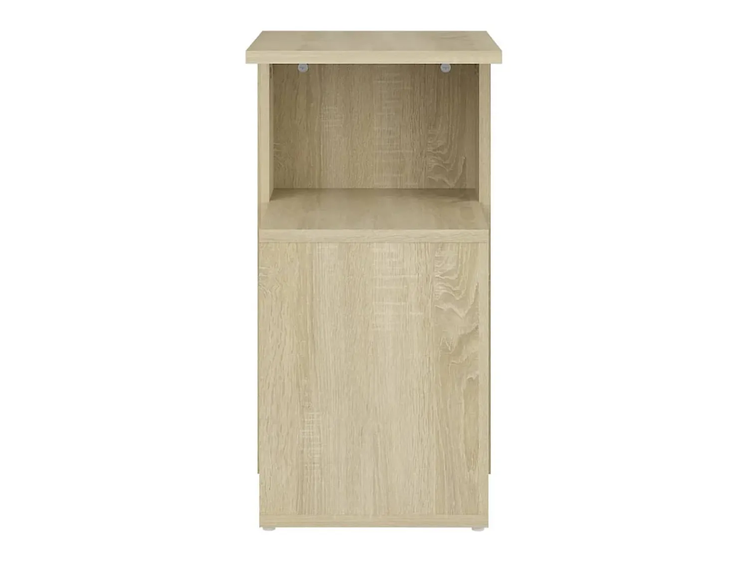 Mesa De Apoio|vidaxl Mesa de apoio 36x30x56 cm contraplacado cor carvalho sonoma Natural claro
