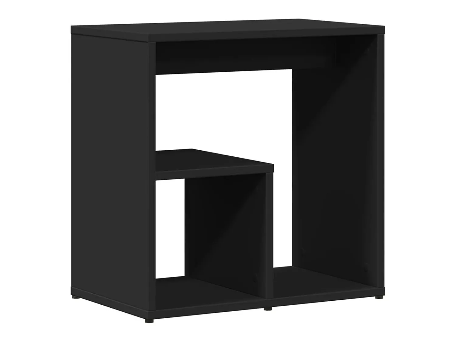 Mesa De Apoio*vidaxl Mesa de apoio 50x30x50 cm contraplacado Preto