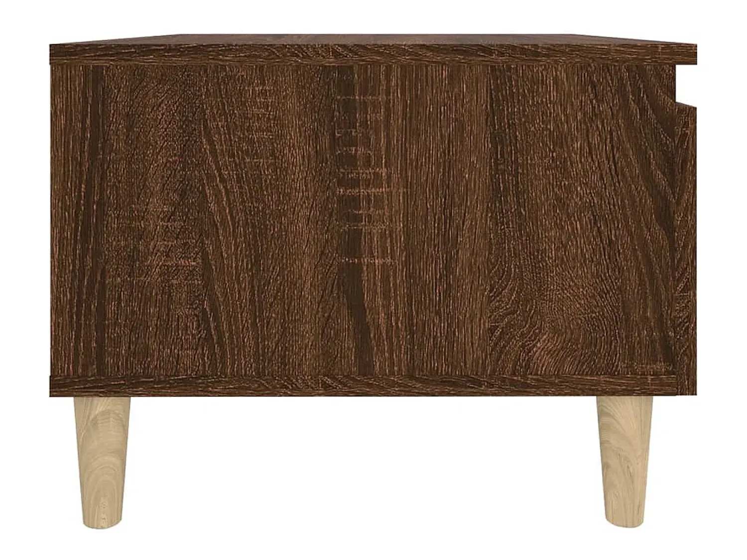Mesa De Apoio*vidaxl Mesa de apoio 50x46x35 cm derivados madeira carvalho castanho Natural claro