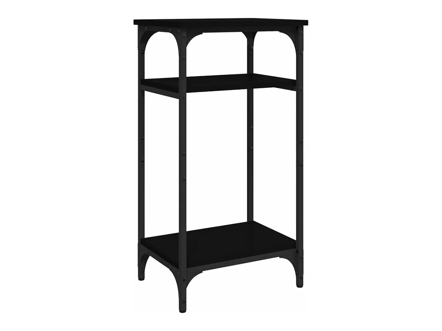 Mesa De Apoio|vidaxl Mesa de apoio 40x30x75 cm derivados de madeira Preto