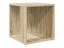 Mesa De Apoio|vidaxl Mesa de apoio 33x33x34,5 cm derivados madeira carvalho sonoma Natural claro