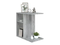 Mesa De Apoio|vidaxl Mesa de apoio 50x30x50 cm derivados de madeira sonoma Cinzento