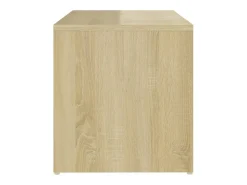 Mesa De Apoio|vidaxl Mesa de apoio 59x36x38 cm derivados de madeira carvalho sonoma Natural claro