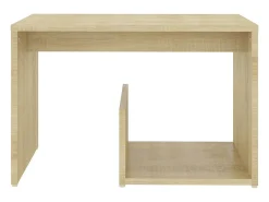 Mesa De Apoio|vidaxl Mesa de apoio 59x36x38 cm derivados de madeira carvalho sonoma Natural claro