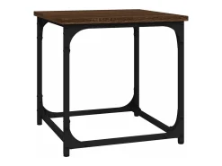 Mesa De Apoio*vidaxl Mesa de apoio 40x40x40 cm derivados madeira carvalho castanho Natural claro
