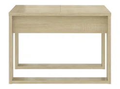 New vidaxl Mesa de apoio 50x50x35 cm derivados de madeira carvalho sonoma Natural claro